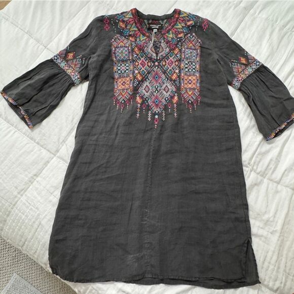 Johnny Was Shankara Flare Sleeve tunic /dress- new with tags size small - Picture 6 of 15